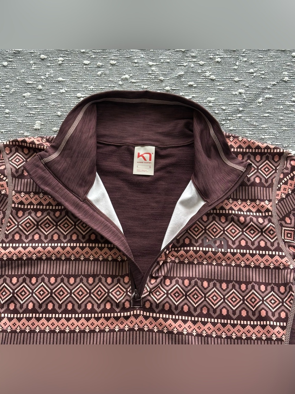 Kari Traa Quarter Zip Womens Size L - Picture 3 of 15
